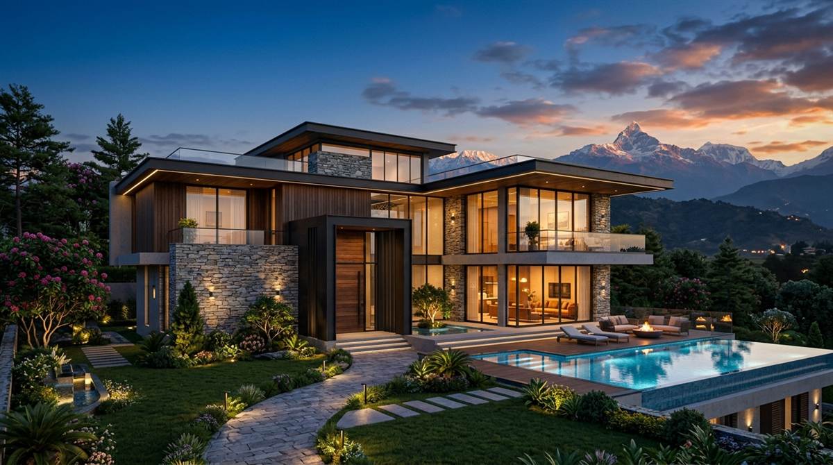 Himalayan View Luxury Villa